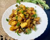 A picture of step 6 of Sweet potato sabji.