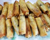 Hình bước làm 2 của món Chả giò chay