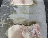 Foto del paso 6 de la receta: Sargo Real a la Plancha con Mayonesa Yakiniku y Patatas Rústicas