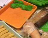 Foto langkah ke 3 dari resep Es Pisang ijo.