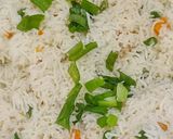 A picture of step 4 of Chinese Egg Fried Rice.