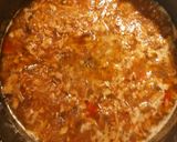 A picture of step 1 of Mapo Tofu.