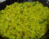 A picture of step 8 of Poha Masala.