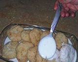A picture of step 16 of Daal mash (white lentil) ke dahi bare (iftar recipe).