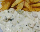 Foto del paso 6 de la receta: Pescado con salsa de Queso crema y verdeo