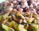 Foto langkah ke 4 dari resep Lawar teri dan jagung Bose khas Timor NTT.