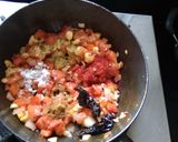 A picture of step 5 of Paneer stuffed Spinach Kofta Curry.