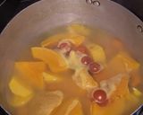 Foto del paso 1 de la receta: Sopa crema de calabaza y boniato