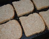 Foto del paso 1 de la receta: Crostini con pan de salvado