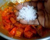 A picture of step 6 of Raw jackfruit Biryani.
