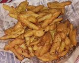 A picture of step 6 of Pakorha Fries.