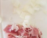 A picture of step 1 of My Bacon & Onion Sprouts.