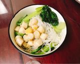 Hình bước làm 3 của món Bún khô xào cồi điệp