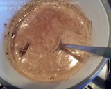 A picture of step 3 of Chocolate soup.