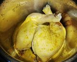 Foto del paso 3 de la receta: Cuarto de pollo en cocción lenta, terminado en Airfryer