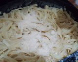 Foto langkah ke 6 dari resep Fettucini Saus Putih.