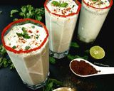 A picture of step 2 of Masala Salted Lassi.
