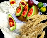 عکس مرحله 12 از دستور ژله میوه در طالبی solmaz