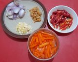Foto langkah ke 1 dari resep Tumis Kacang Panjang & Wortel Crunchy Jesslyn Orlane.