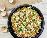 Foto langkah ke 4 dari resep Omelet Mie.