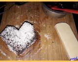 A picture of step 6 of Heart shaped Bread Cake.