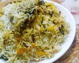 A picture of step 7 of Chicken biryani.