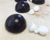 Une image de l'étape 4 de Bonbons chocolat meringue.