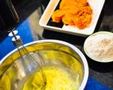 Foto del paso 2 de la receta: Torta de queso y calabaza
