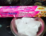 A picture of step 4 of Mango pudding with strawberry crush.