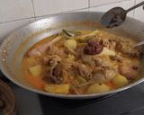 Foto langkah ke 6 dari resep 202. Gulai Ayam bumbu kelapa gongseng-Medan.