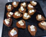 Foto del paso 2 de la receta: Peras Caramelizadas con Queso Brie y Tocineta