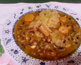 Foto del paso 5 de la receta Carillas con bacalao y panceta adobada