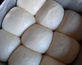 Foto langkah ke 6 dari resep Roti Sobek Susu Tanpa Telur.