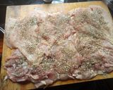 Foto del paso 3 de la receta: Pollo relleno al horno en papel aluminio