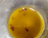 A picture of step 4 of Passion fruit brownie with passion fruit sauce.