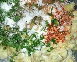 A picture of step 2 of Sabudana Cutlets.