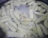 A picture of step 1 of Crispy Honey Chilli Potato.