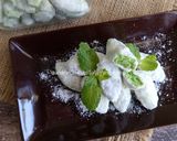 Foto langkah ke 10 dari resep Putri Salju Pandan Keju (Eggless).