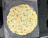 A picture of step 1 of Akki Roti.