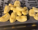 Une image de l'étape 2 de Compote de pommes et clémentines à la cannelle.