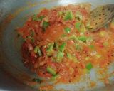 A picture of step 8 of Bread Masala Upma.