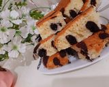 عکس مرحله 2 از دستور کیک تابه ای پلنگی