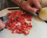 Foto del paso 2 de la receta: Zapallo Japonés relleno (vegetariano)