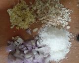 A picture of step 1 of Mix Veg Pulao.