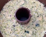 Une image de l'étape 2 de Flan de courgettes aux maquereaux.