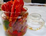 A picture of step 4 of Red Chilli Aacchhar.