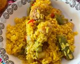 Foto del paso 7 de la receta: Paella de verduras y espárragos verdes