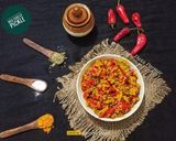 A picture of step 7 of Kathiyawadi Red Chilli Pickle.