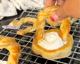 Foto langkah ke 7 dari resep Puff Pastry Baskets Merah Putih.