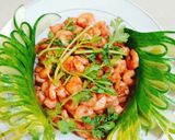 Hình bước làm 2 của món Tép rang xí muội